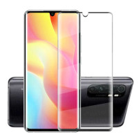 Скрийн протектор от закалено стъкло за 3D FULL SCREEN Full Glue напълно залепващ за Xiaomi Mi Note 10 Lite с черен кант